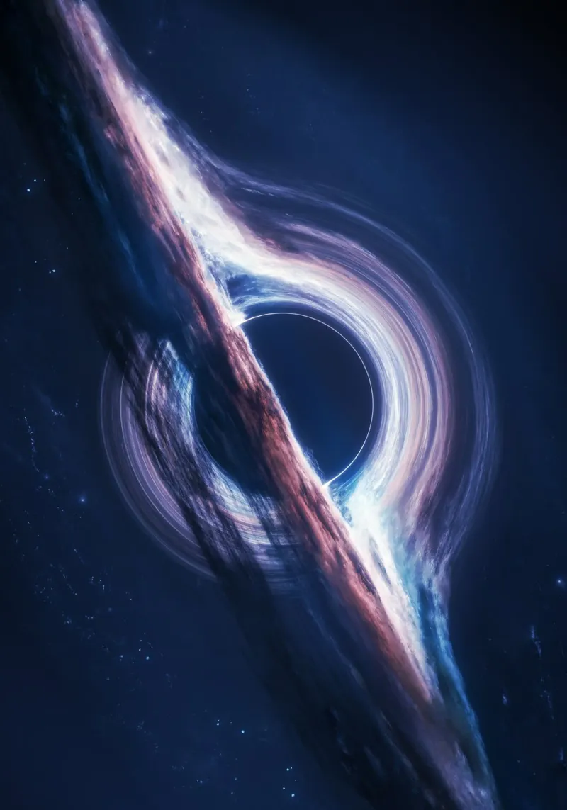 Interstellar Black Hole pellicola backlit da nabakumov