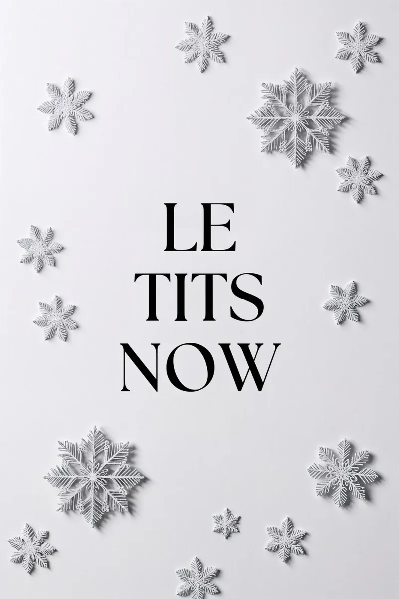 LET IT SNOW. Or what did you read? poster con telaio in alluminio da AlbertKlee