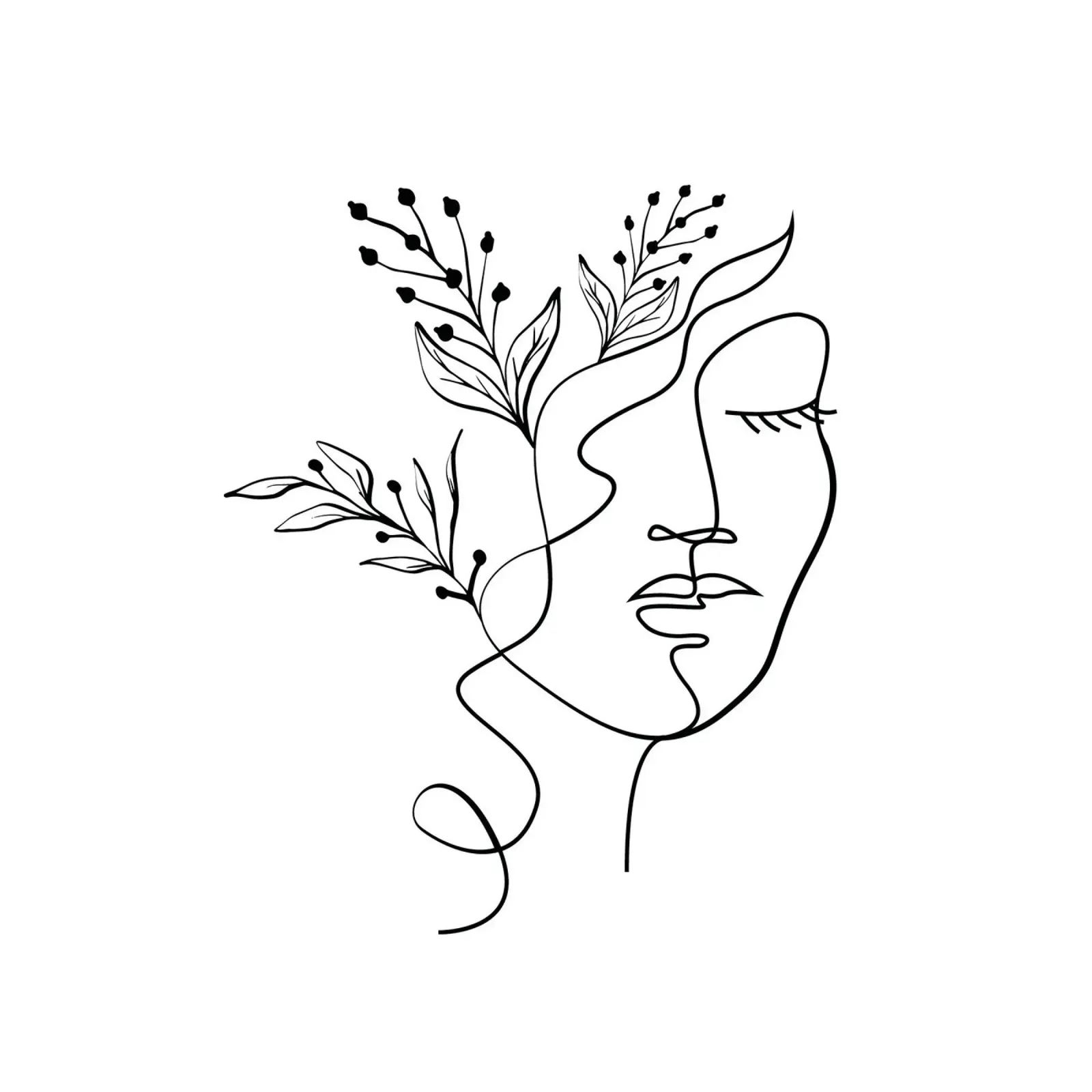 One Line Design n. 1 carta hahnemühle da Yaso Design - One Line Designs