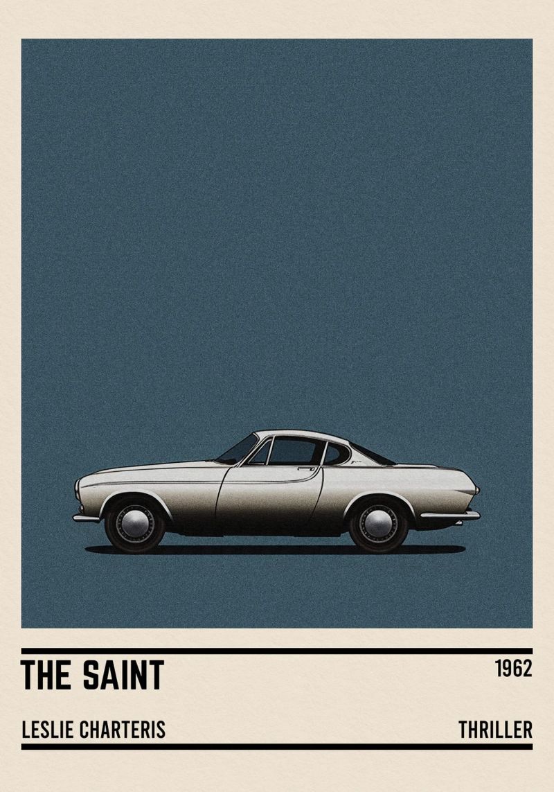 The Saint car poster de TheArtstudio