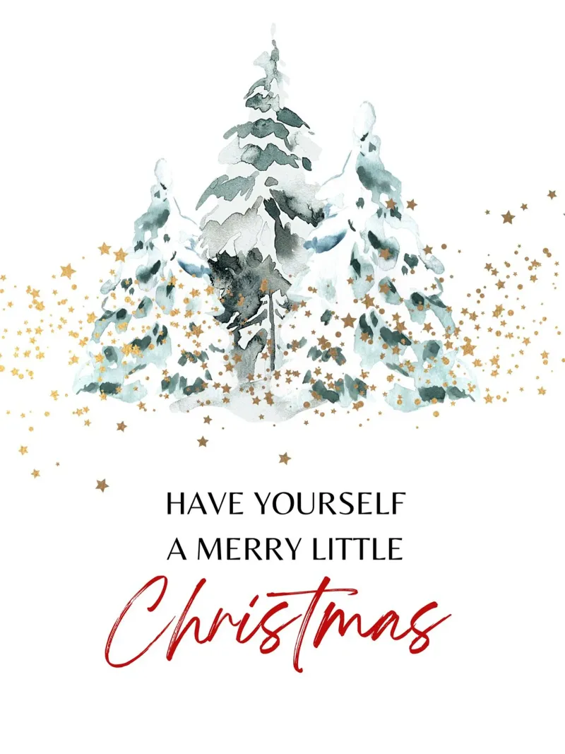 Have Yourself a Merry Little Christmas pellicola backlit da IamHomeStudio