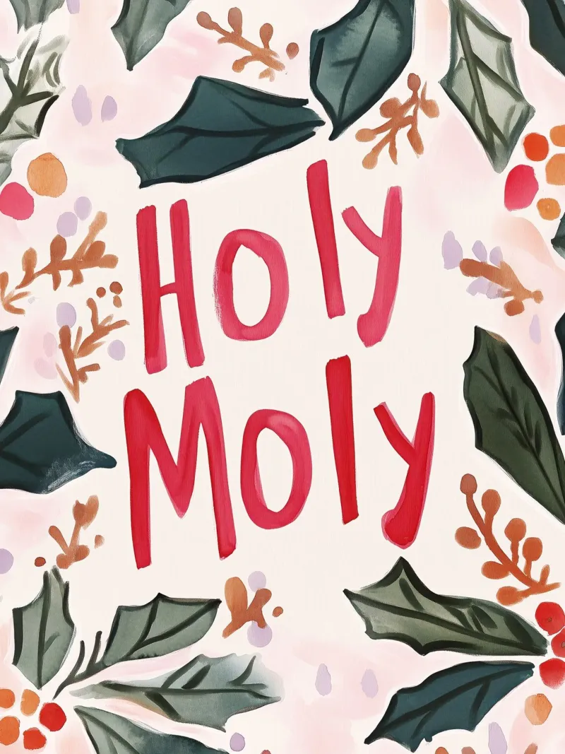 Holy Moly Acryl-Glas von treechild