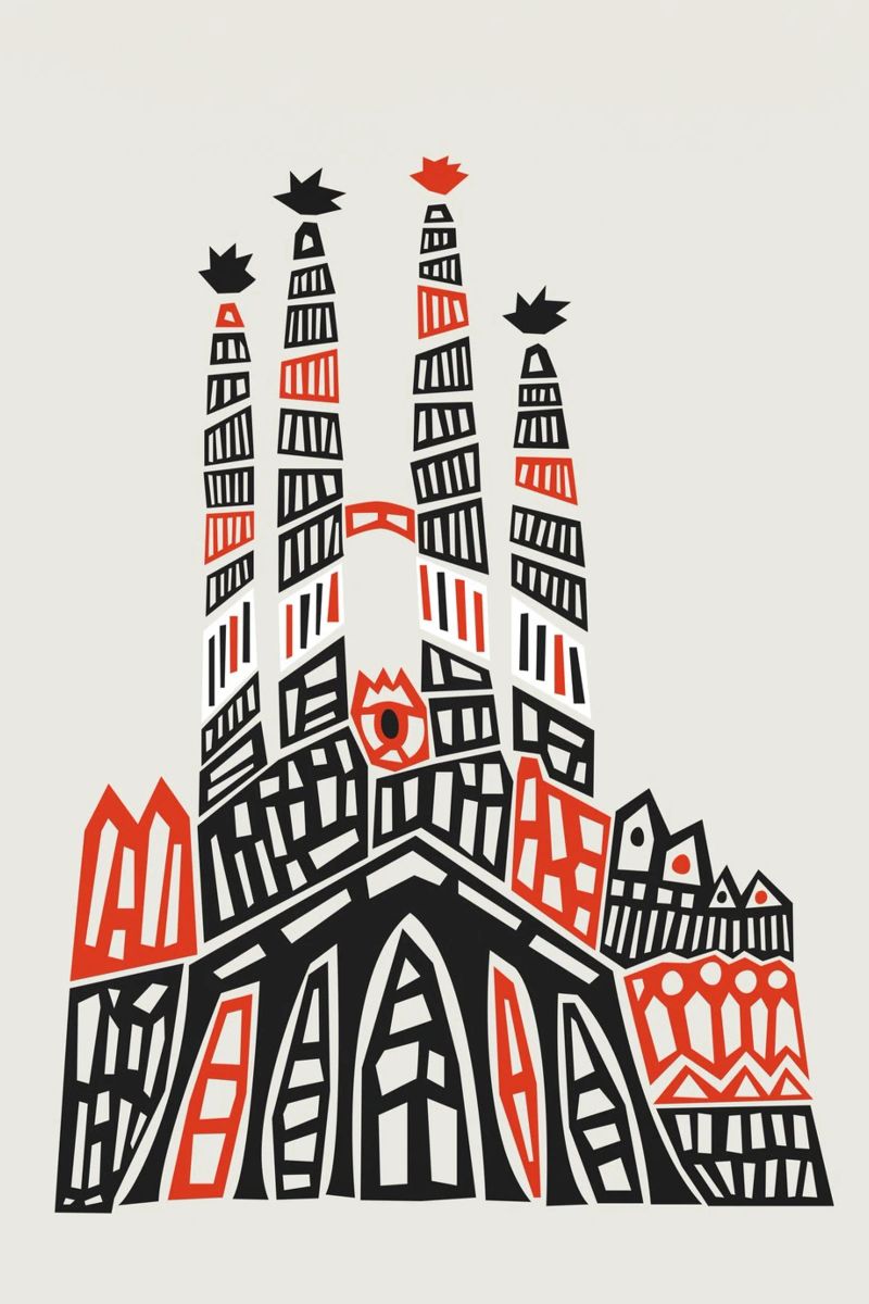 Holy Family poster by Fox & Velvet