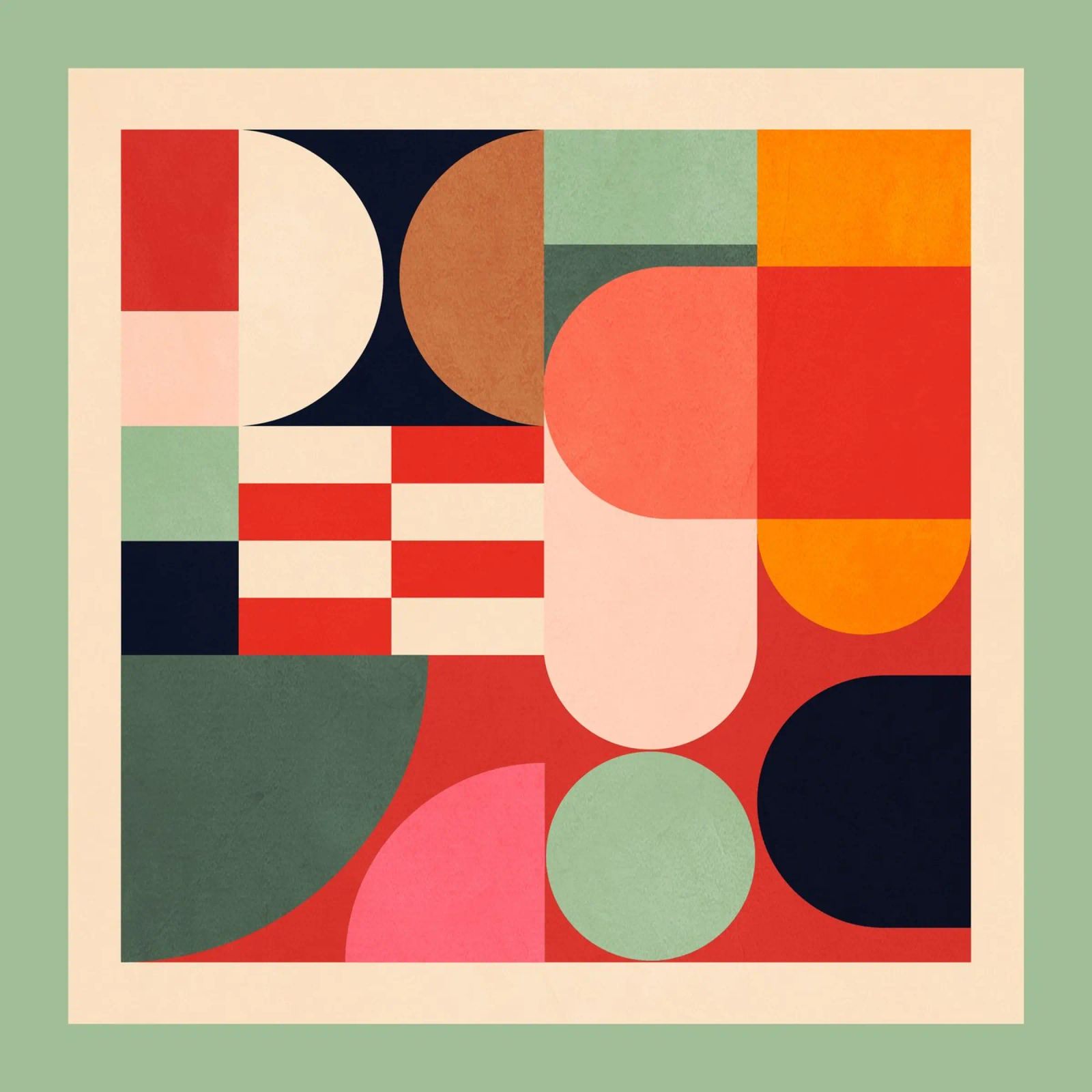 Formas geométricas abstractas 194 metacrilato de Gaite