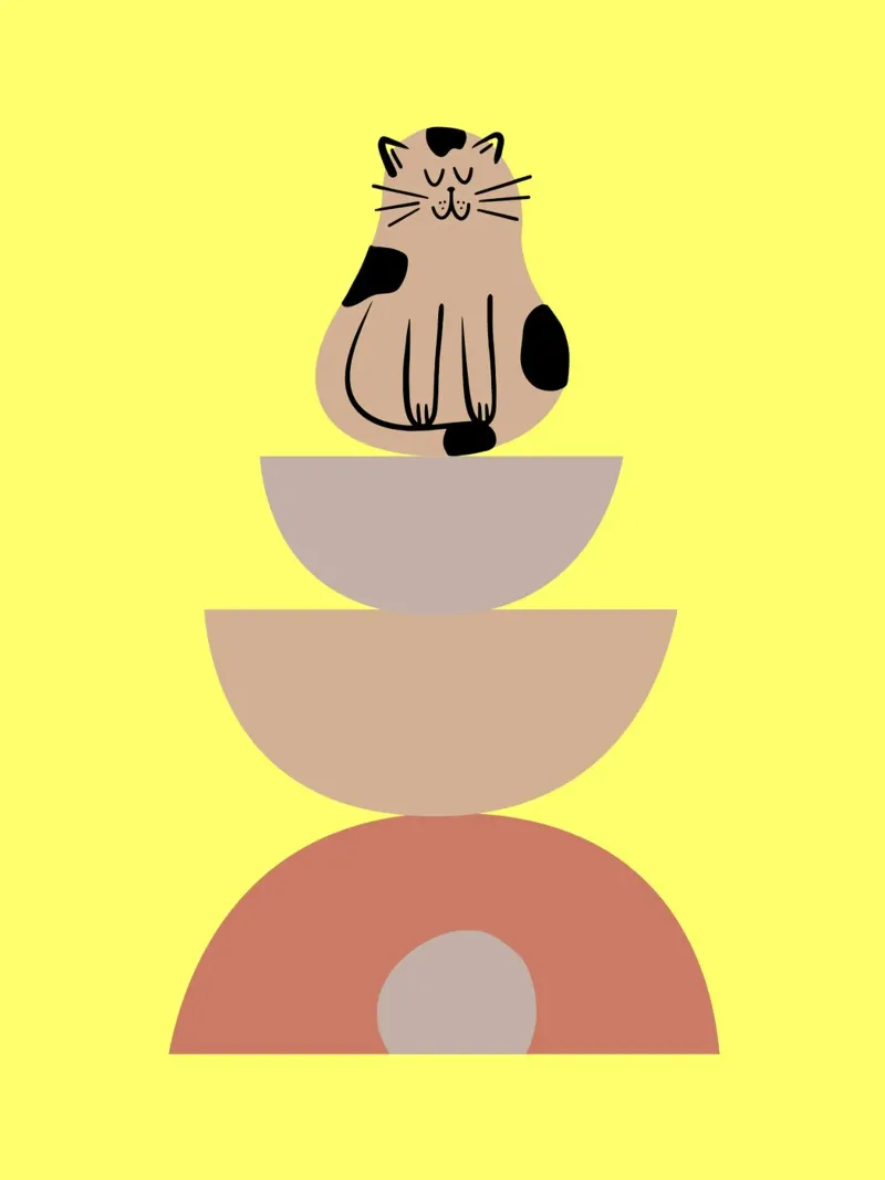 Silly Cat pellicola backlit da Dreamer10