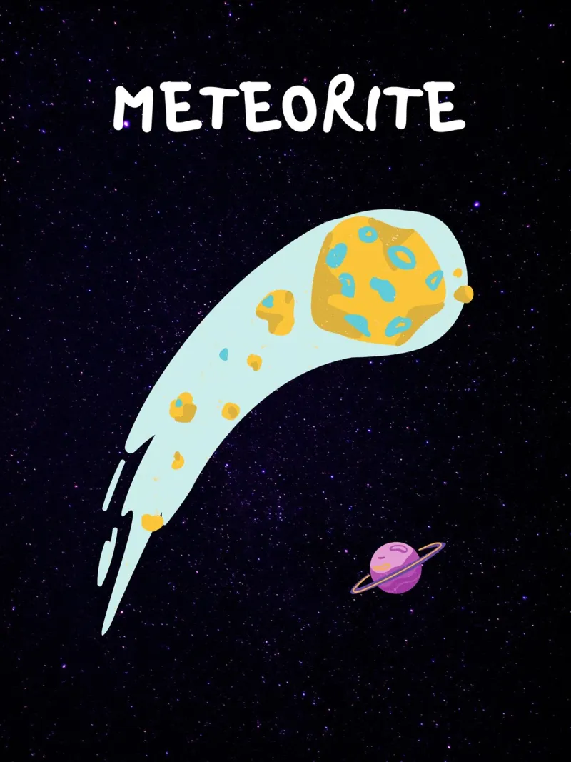 Meteorite pellicola backlit da Dreamer10