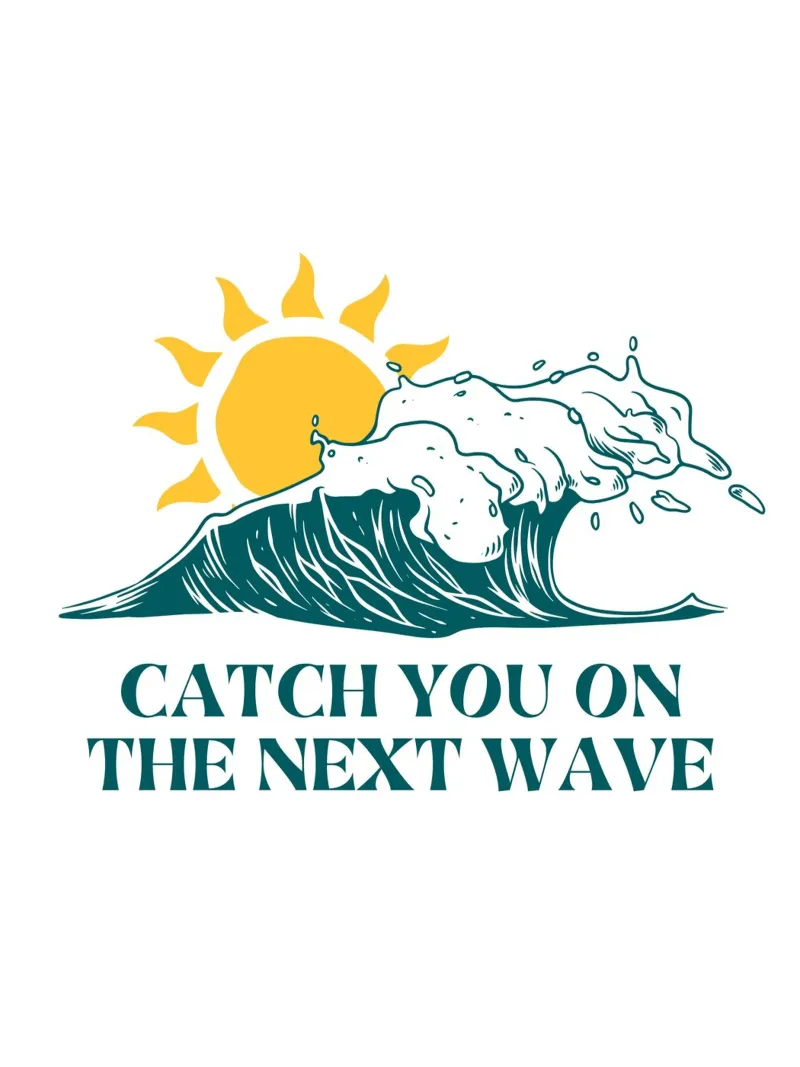Catch You On The Next Wave plexiglass da Dreamer10