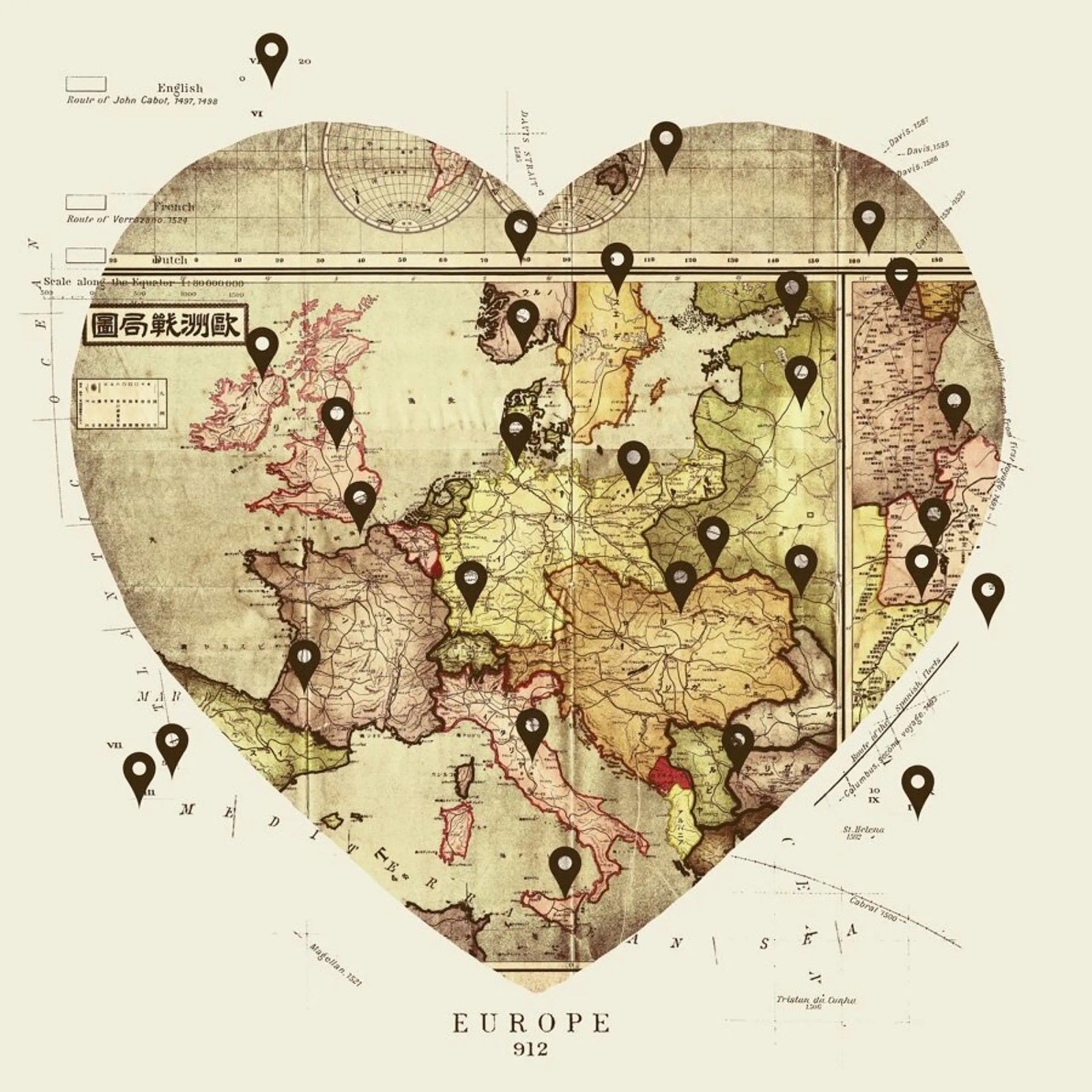 Love To Travel poster by Tobe Fonseca