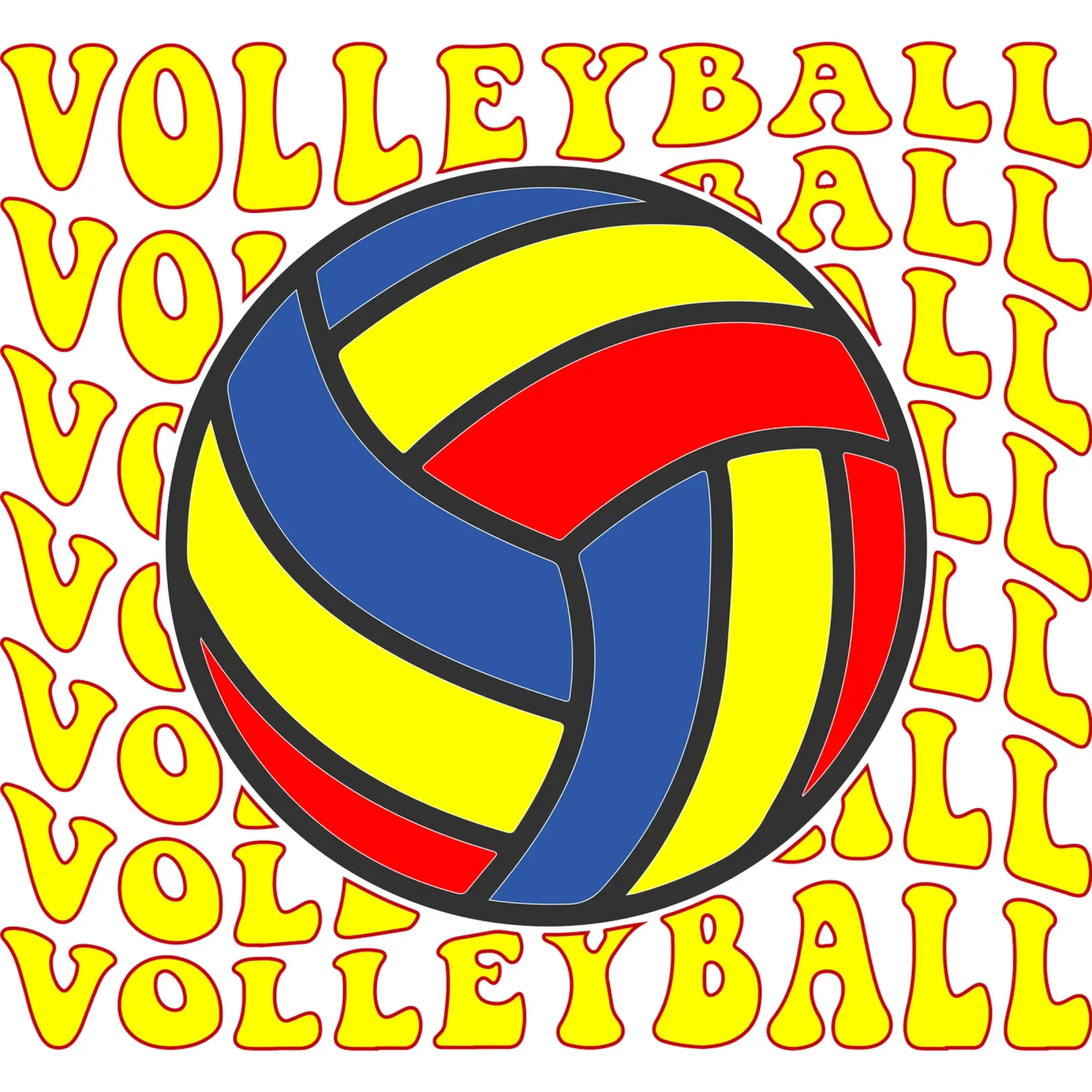 pallavolo art design pellicola backlit da ririedis