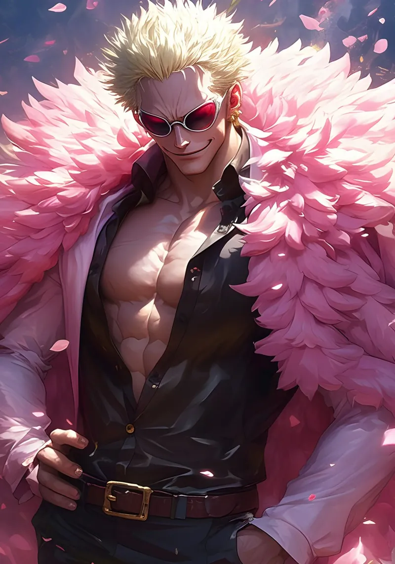 Donquixote Doflamingo One piece carta hahnemühle da CreativeStudio