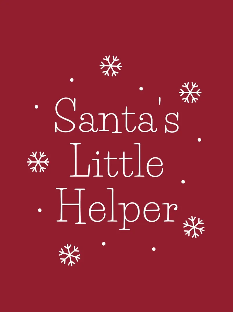 Santa's Helper pellicola backlit da Dreamer10