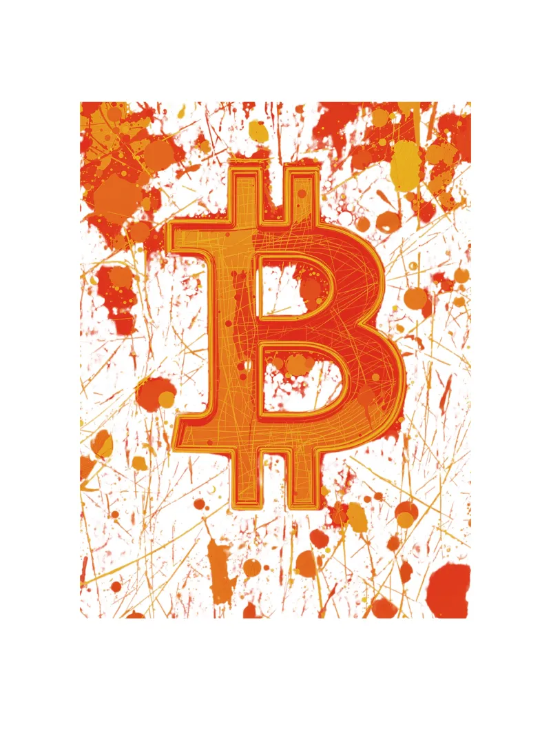 In the REd_BTC pellicola backlit da Crypto_Jungle