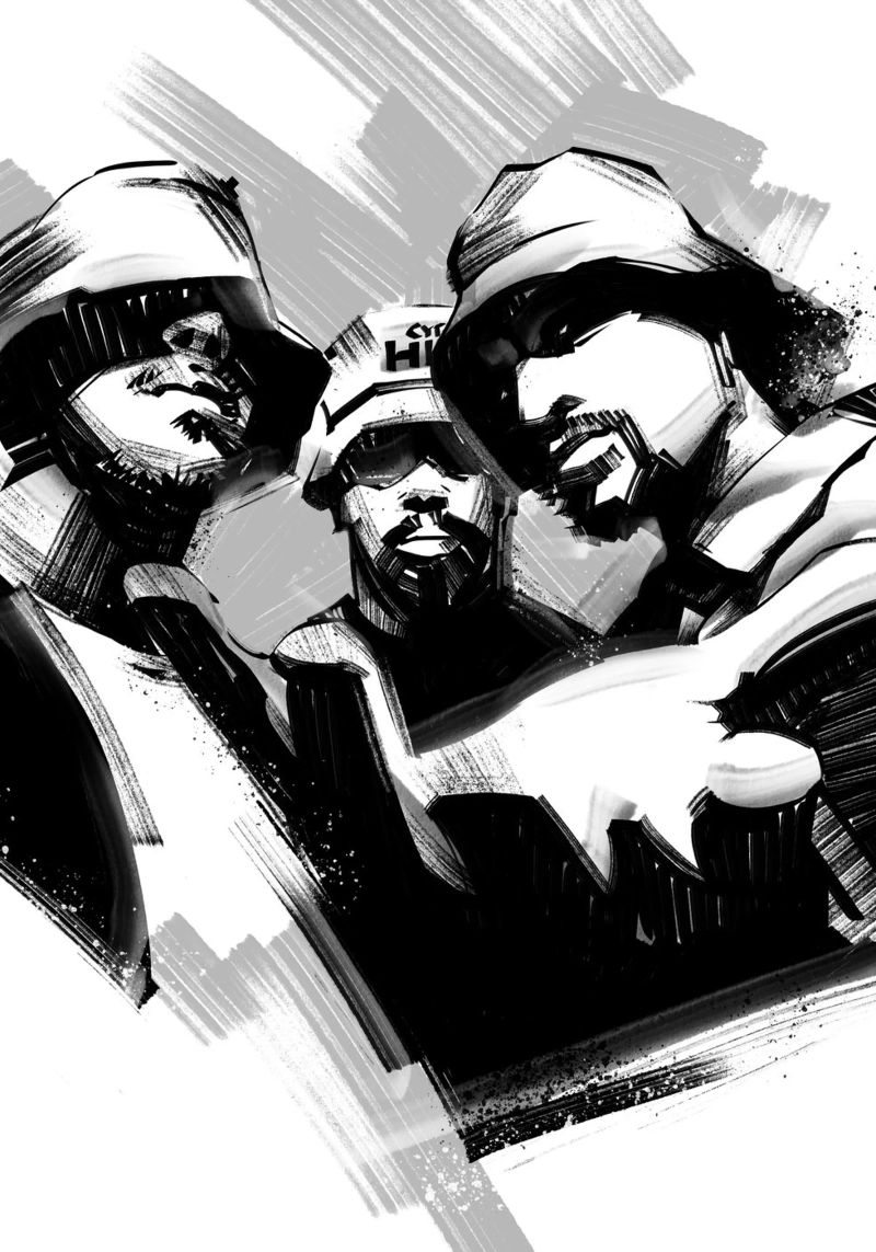 Cypress Hill poster by nabakumov