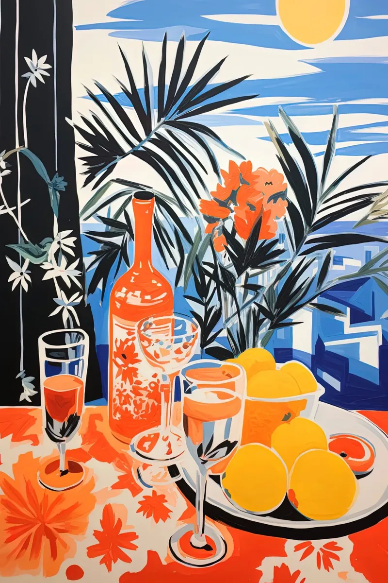 Summer Flavor canvas by Artsy Bessy