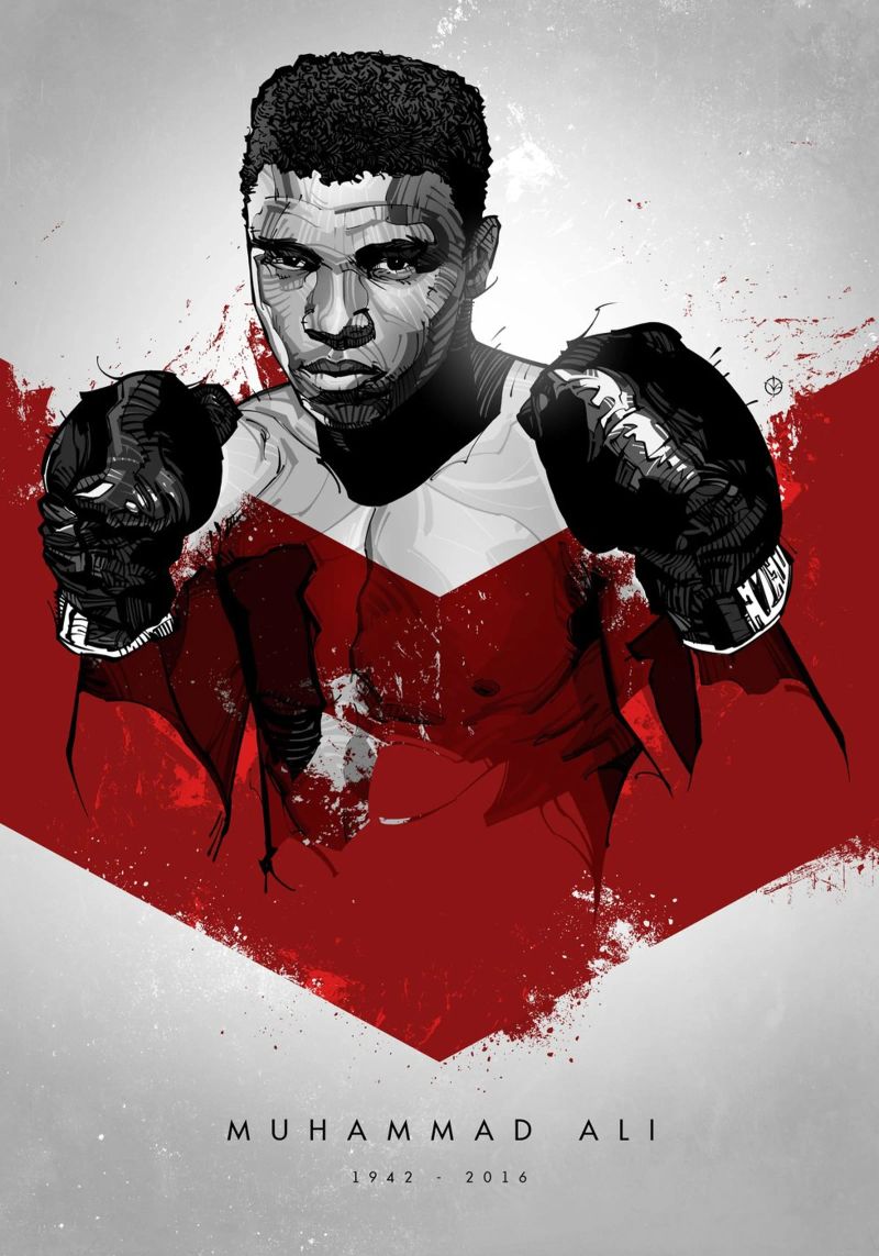 Boxing Champion Poster von nabakumov