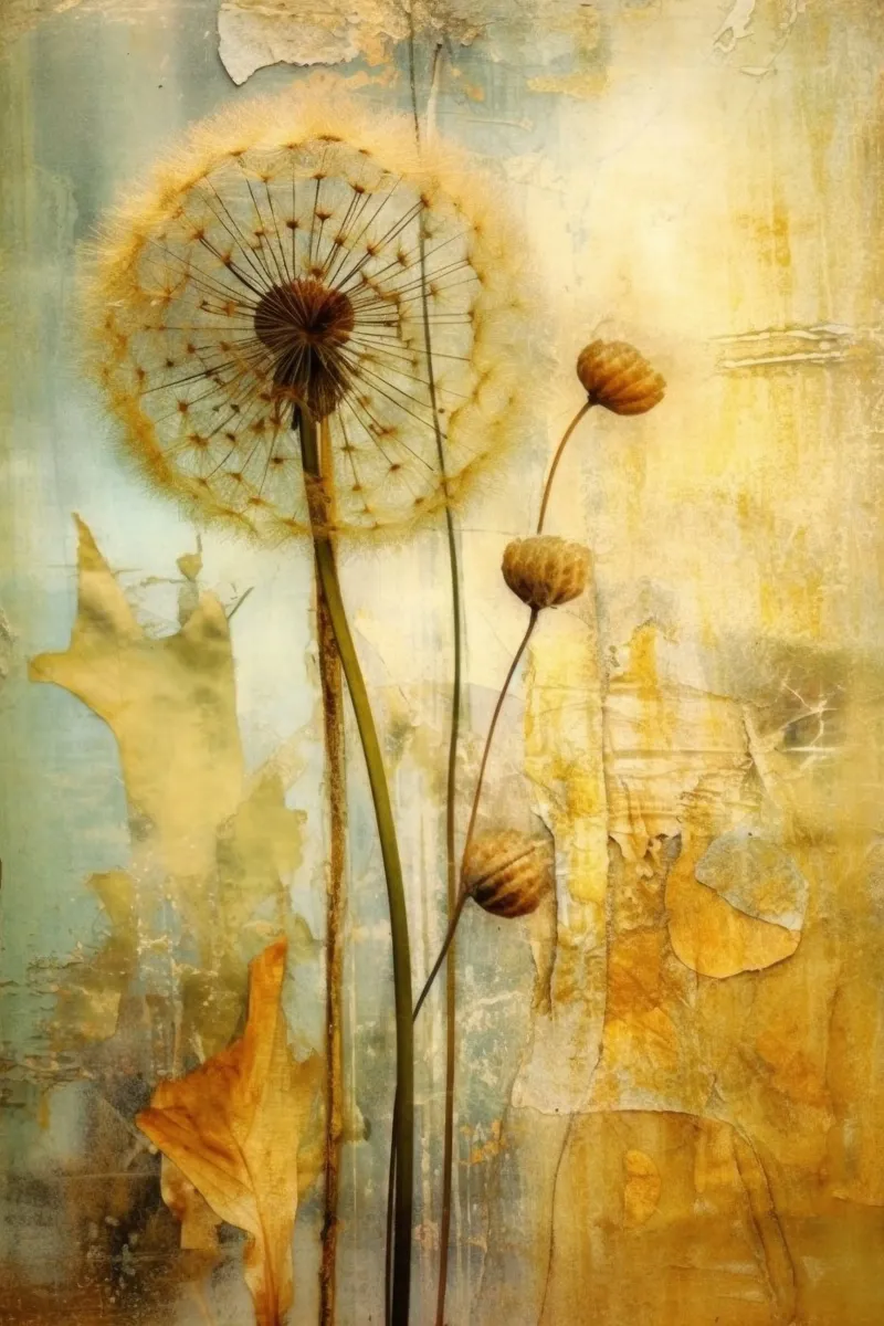 Semi d'oro alluminio dibond da Modern Muse
