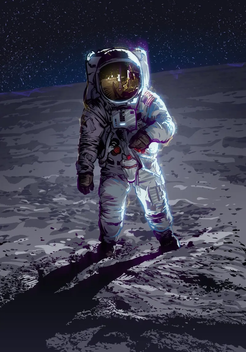 Apollo 11 pellicola backlit da nabakumov