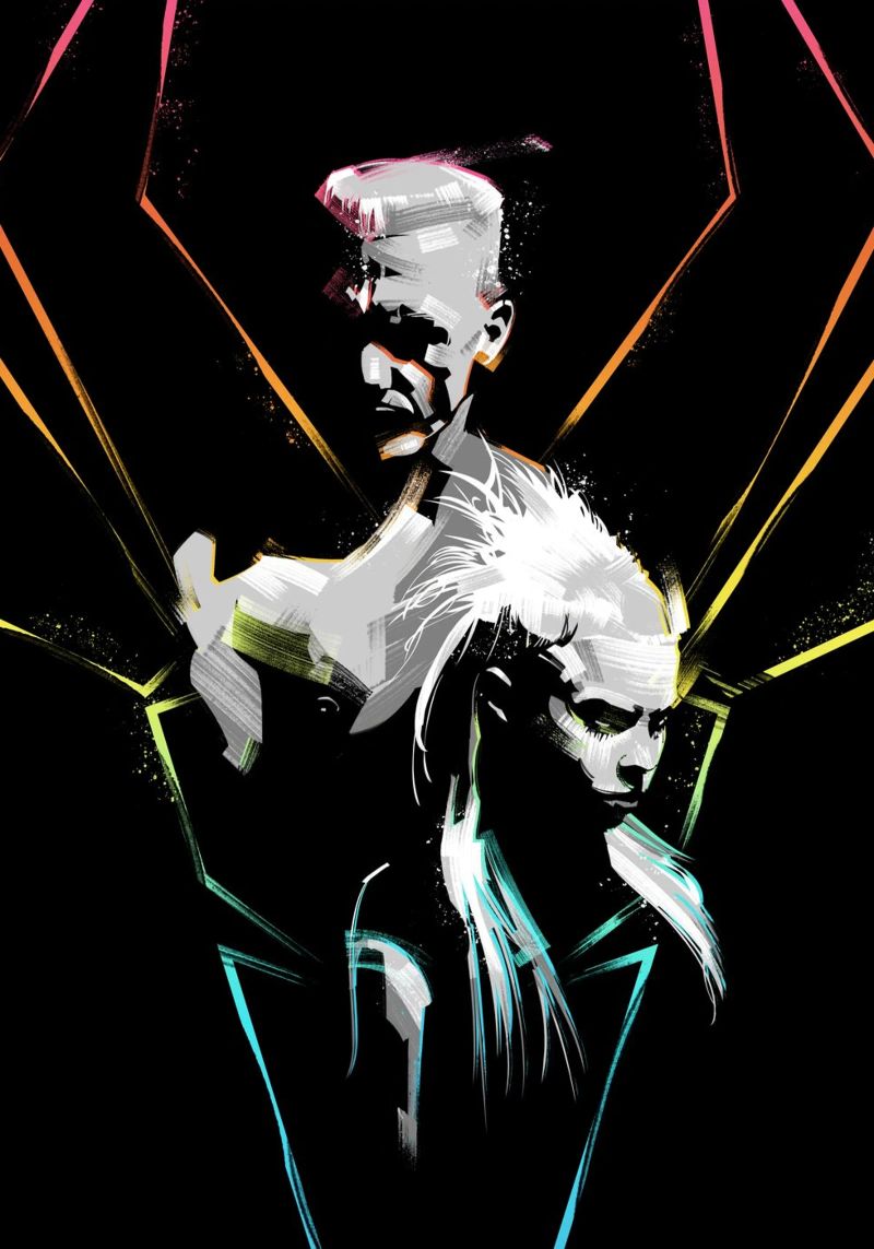 Die Antwoord poster by nabakumov