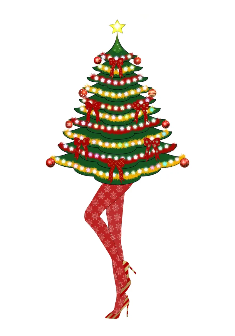 SUPPORTO PER ALBERO DI NATALE pellicola backlit da ARTOMATIC