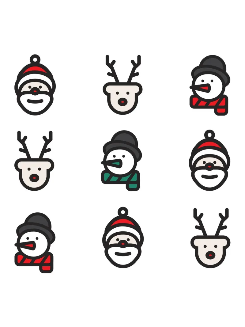 Christmas Time poster con telaio in alluminio da Dreamer10