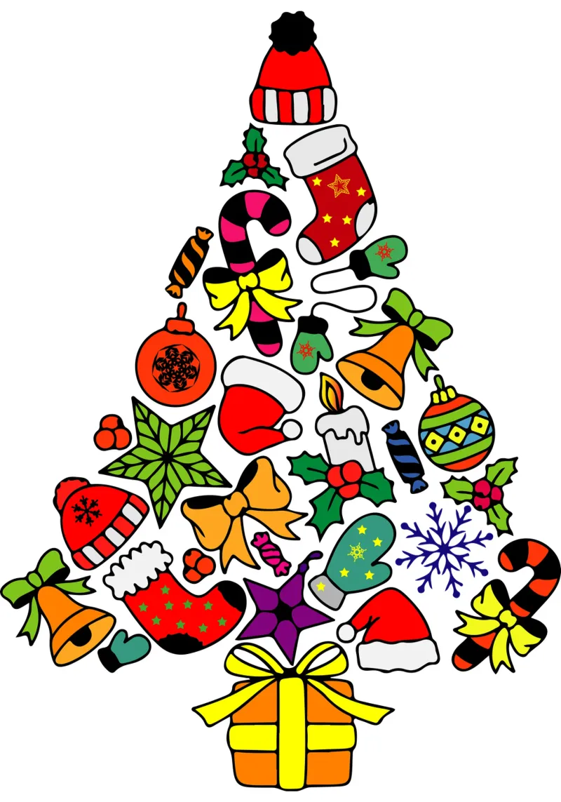 albero di natale art design plexiglass da onefeelshop