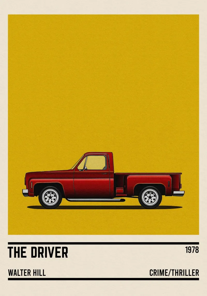 The Driver car carta hahnemühle da TheArtstudio