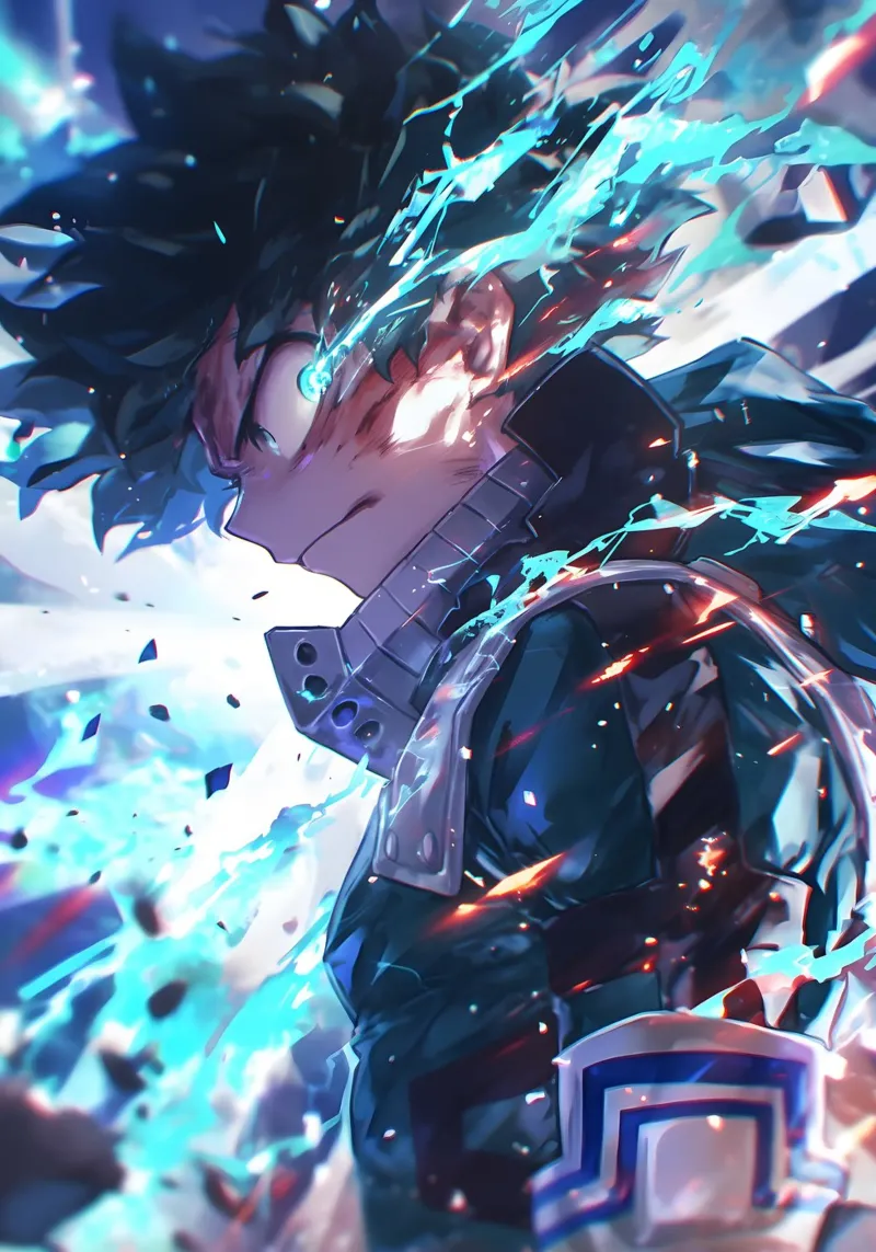 Izuku My Hero Academia pellicola backlit da CreativeStudio