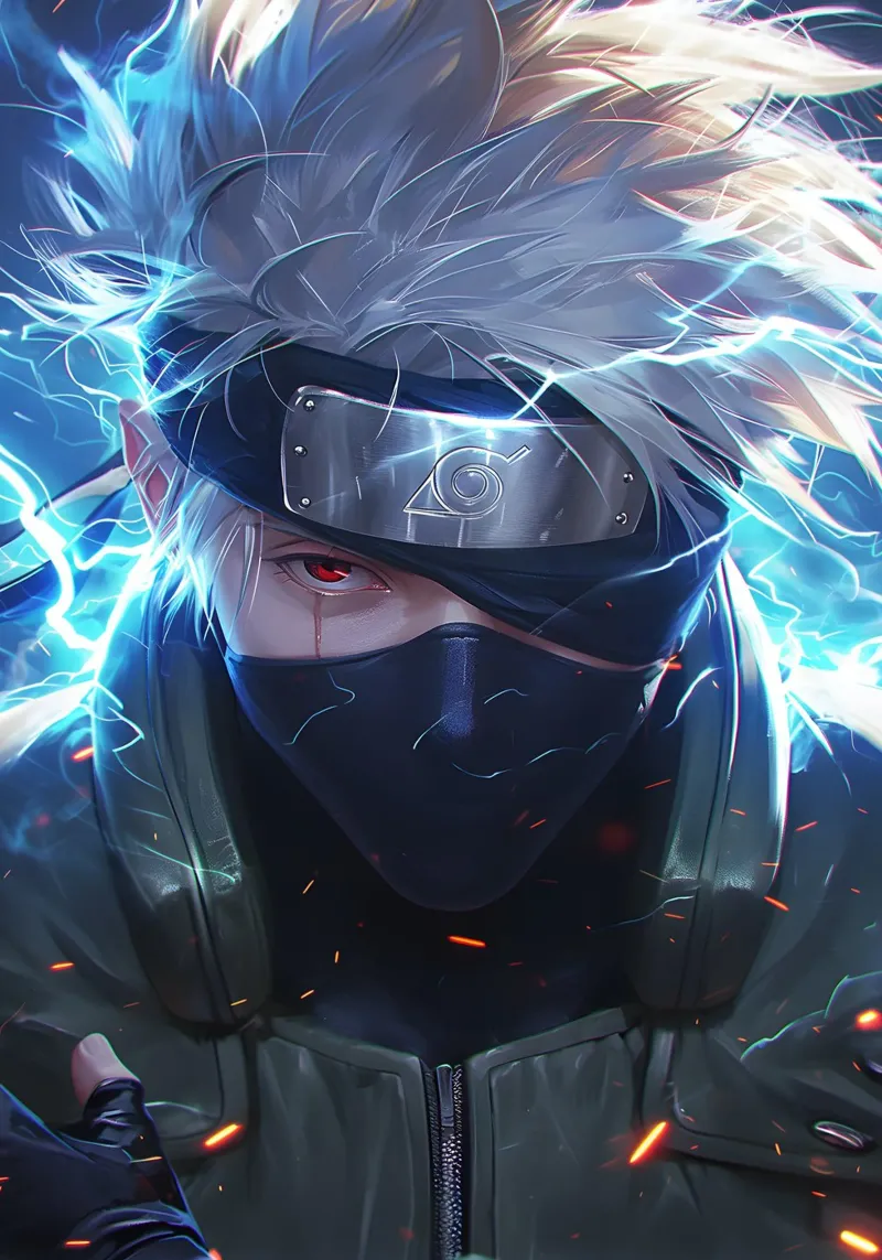 Kakashi Naruto pellicola backlit da CreativeStudio