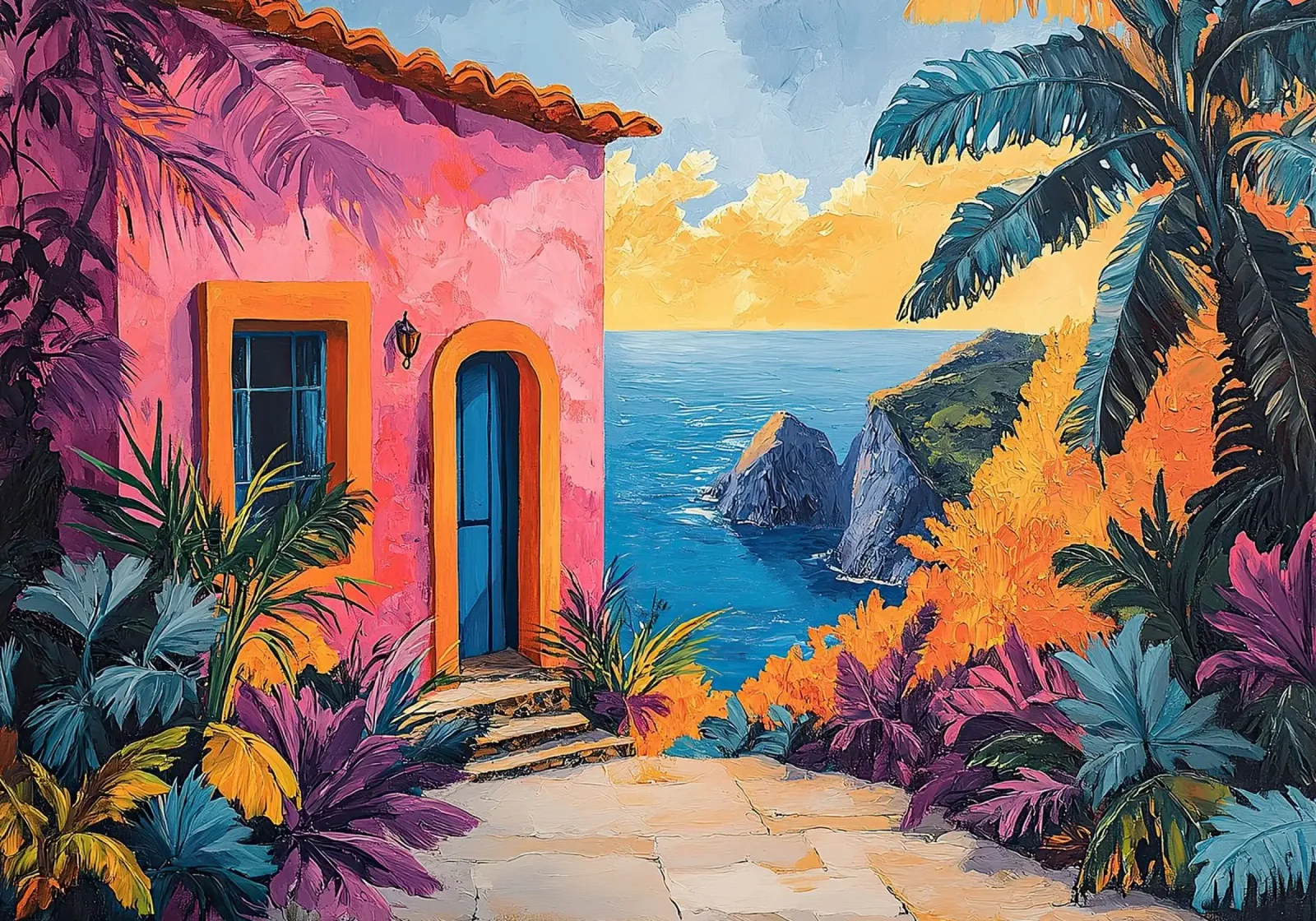 Henri Matisse inspiriert pellicola backlit da Nikis Art Studio