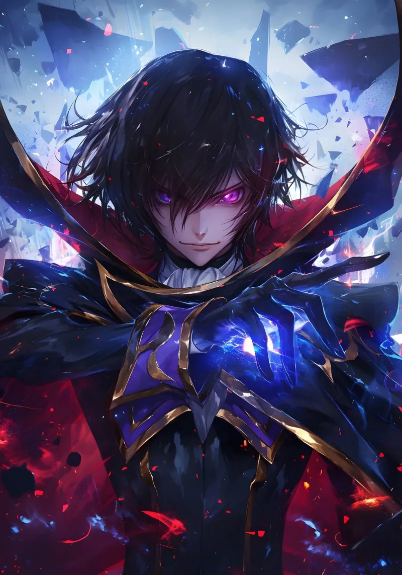 Lelouch Lamperouge Code Geass pellicola backlit da CreativeStudio