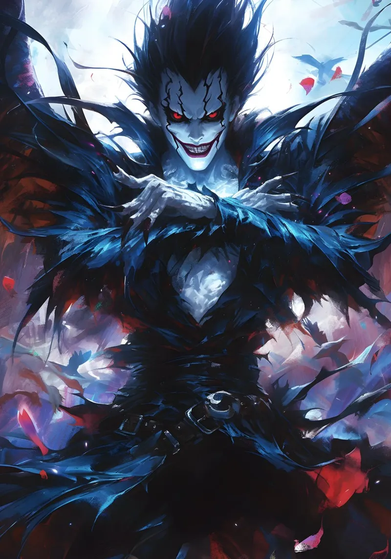 Ryuk death note alluminio dibond da CreativeStudio