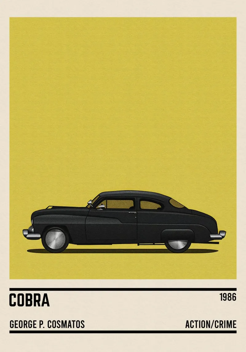 Cobra movie car pellicola backlit da TheArtstudio