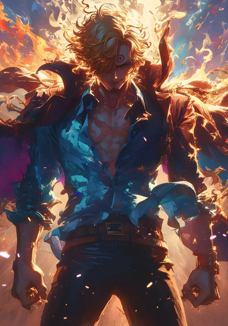 Sanji One piece poster da CreativeStudio