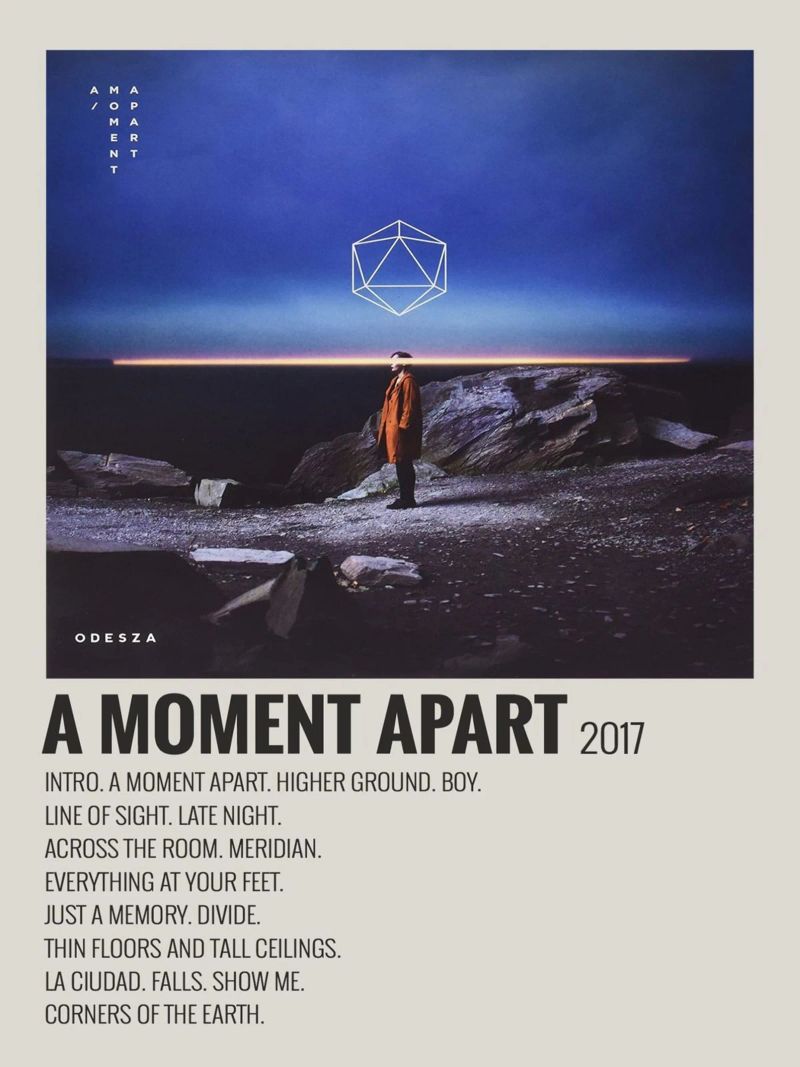 A MOMENT APART 2017 Poster von SoundStudio