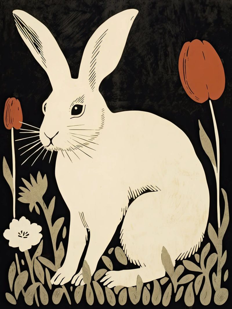Blossom And Bunny poster by DaarbyN
