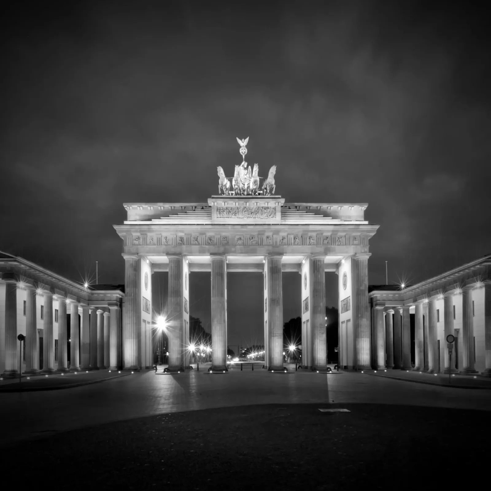 Porta di Brandeburgo a Berlino carta hahnemühle da Melanie Viola