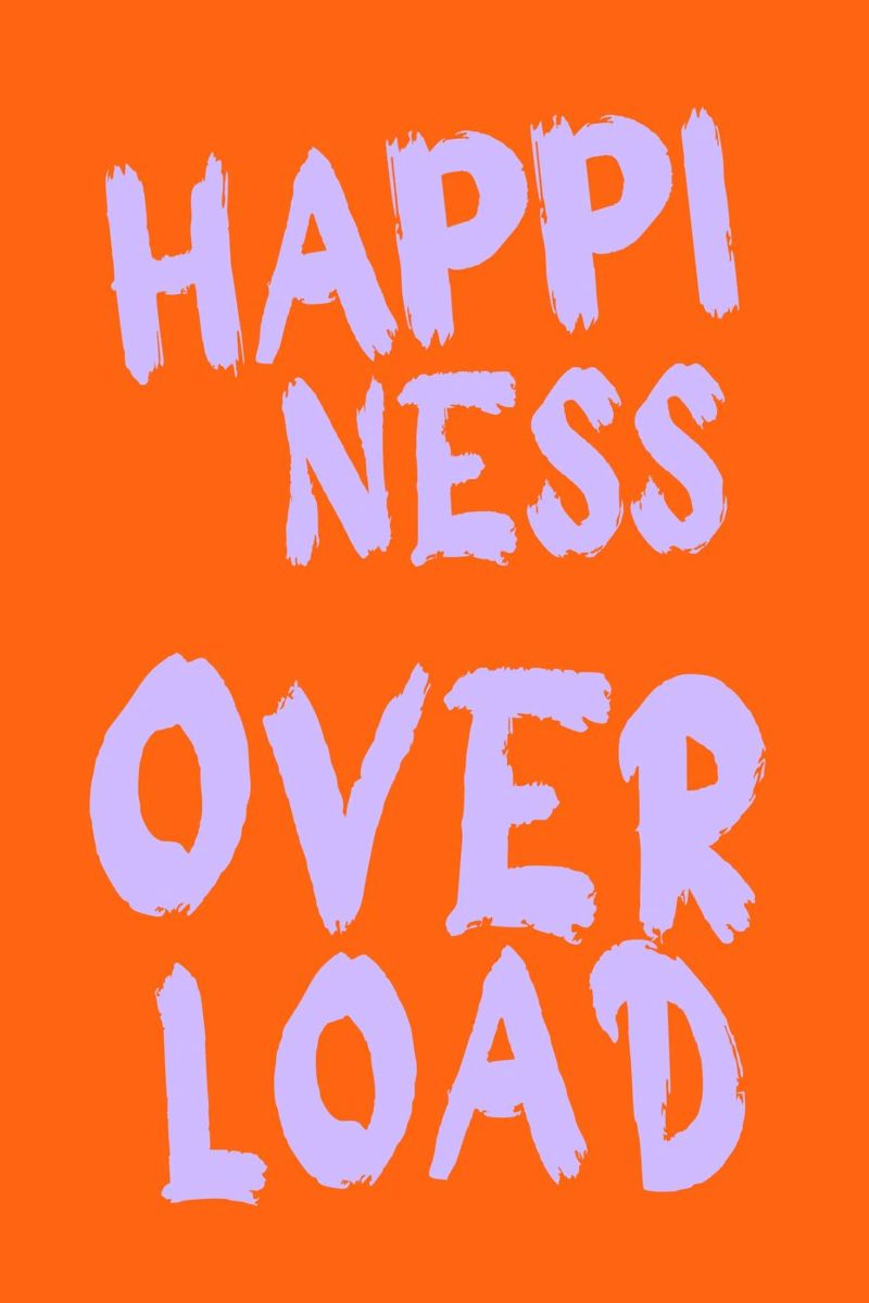 Happiness overload poster by Ohkimiko