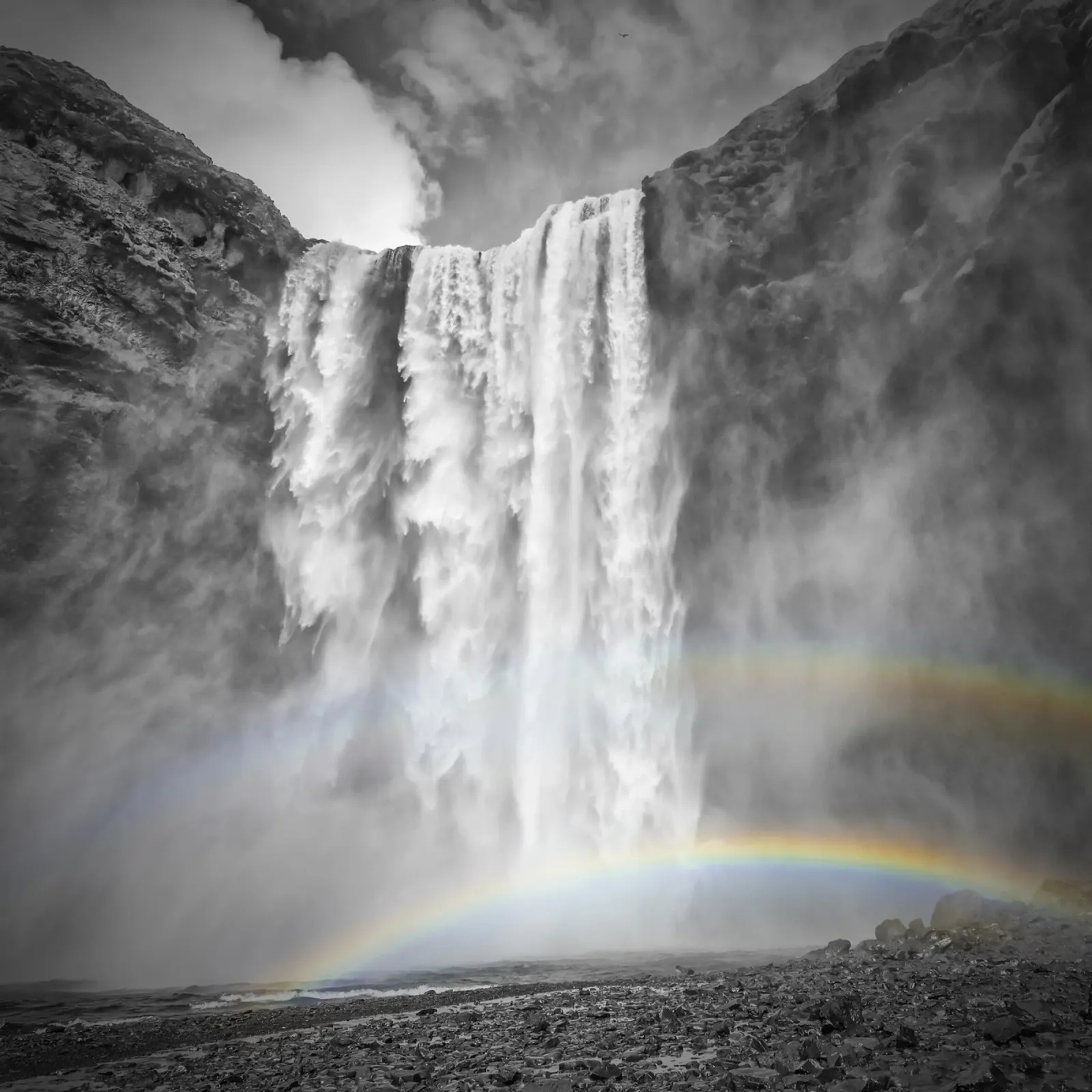 ISLANDA Skogafoss plexiglass da Melanie Viola