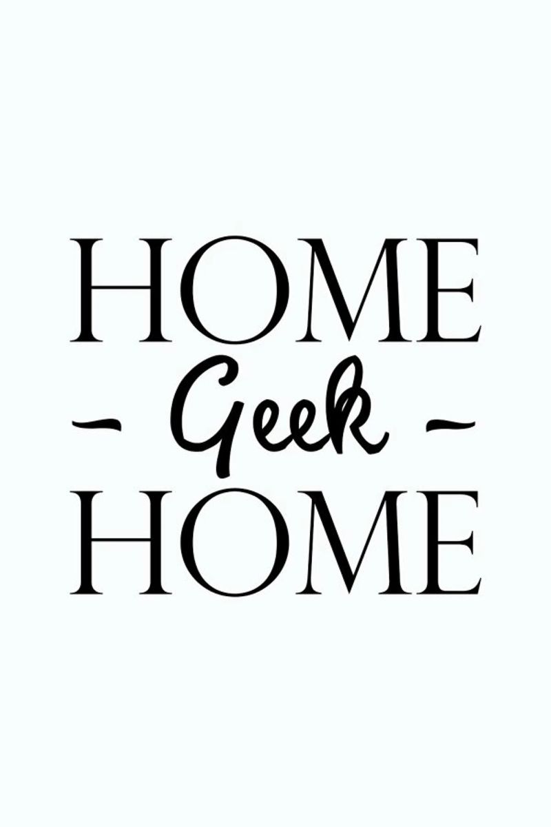 Home Geek Home pellicola backlit da Studio One