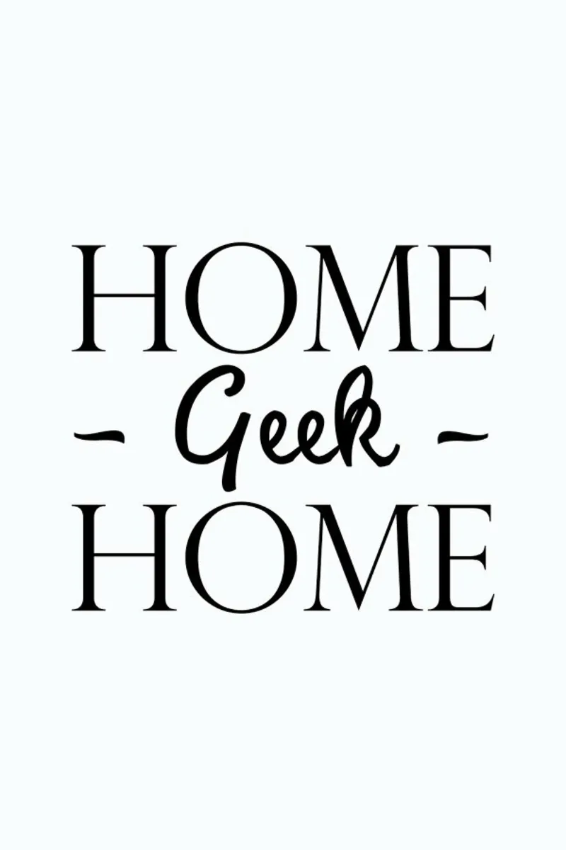 Home Geek Home pellicola backlit da Studio One