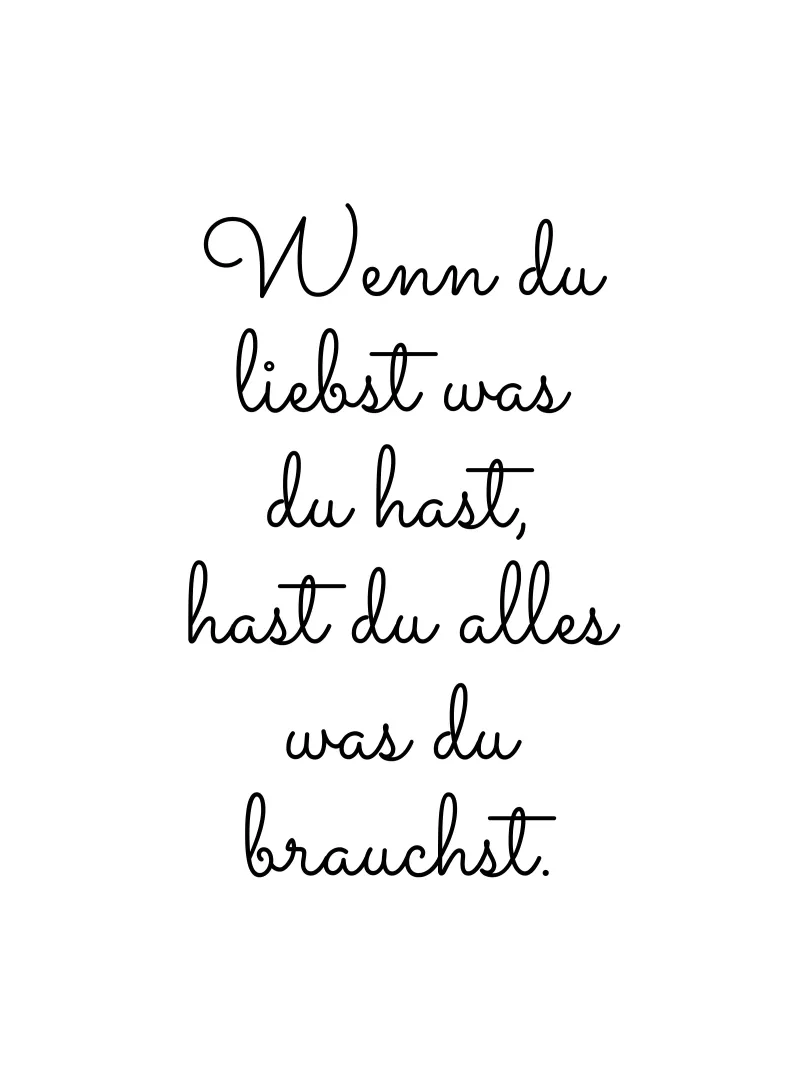 Wenn du liebst was du hast pellicola backlit da BAINAI