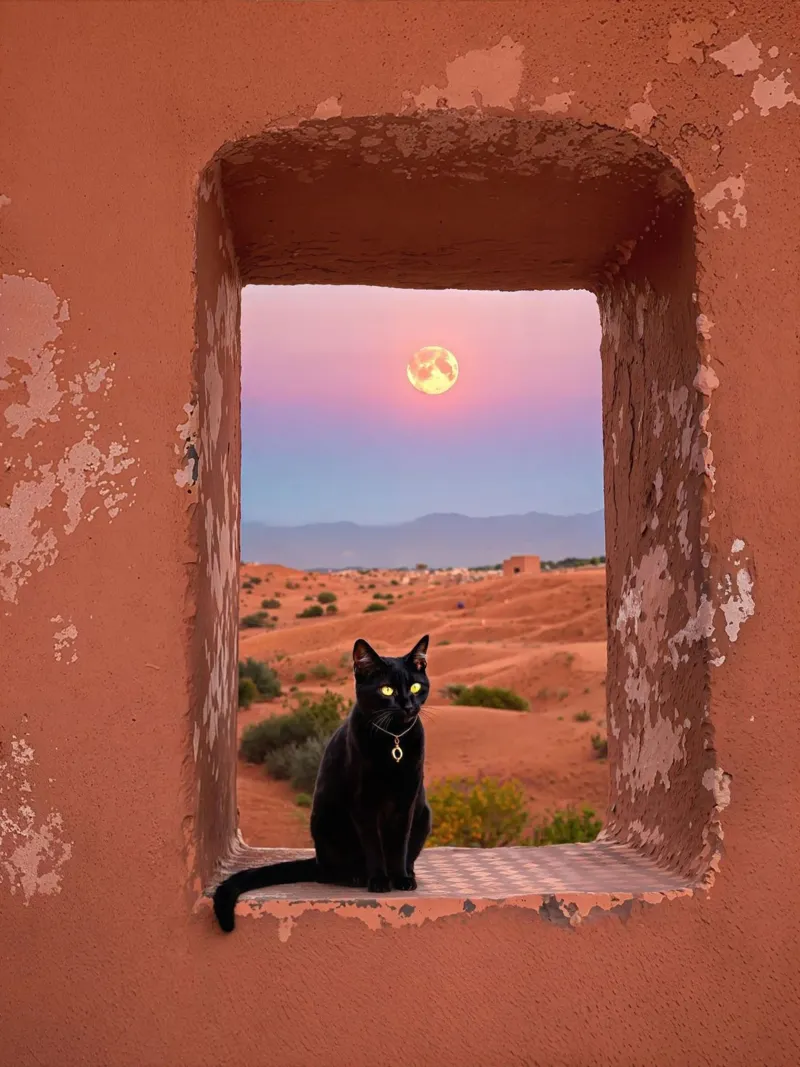 Il gatto poster da Art-Travel