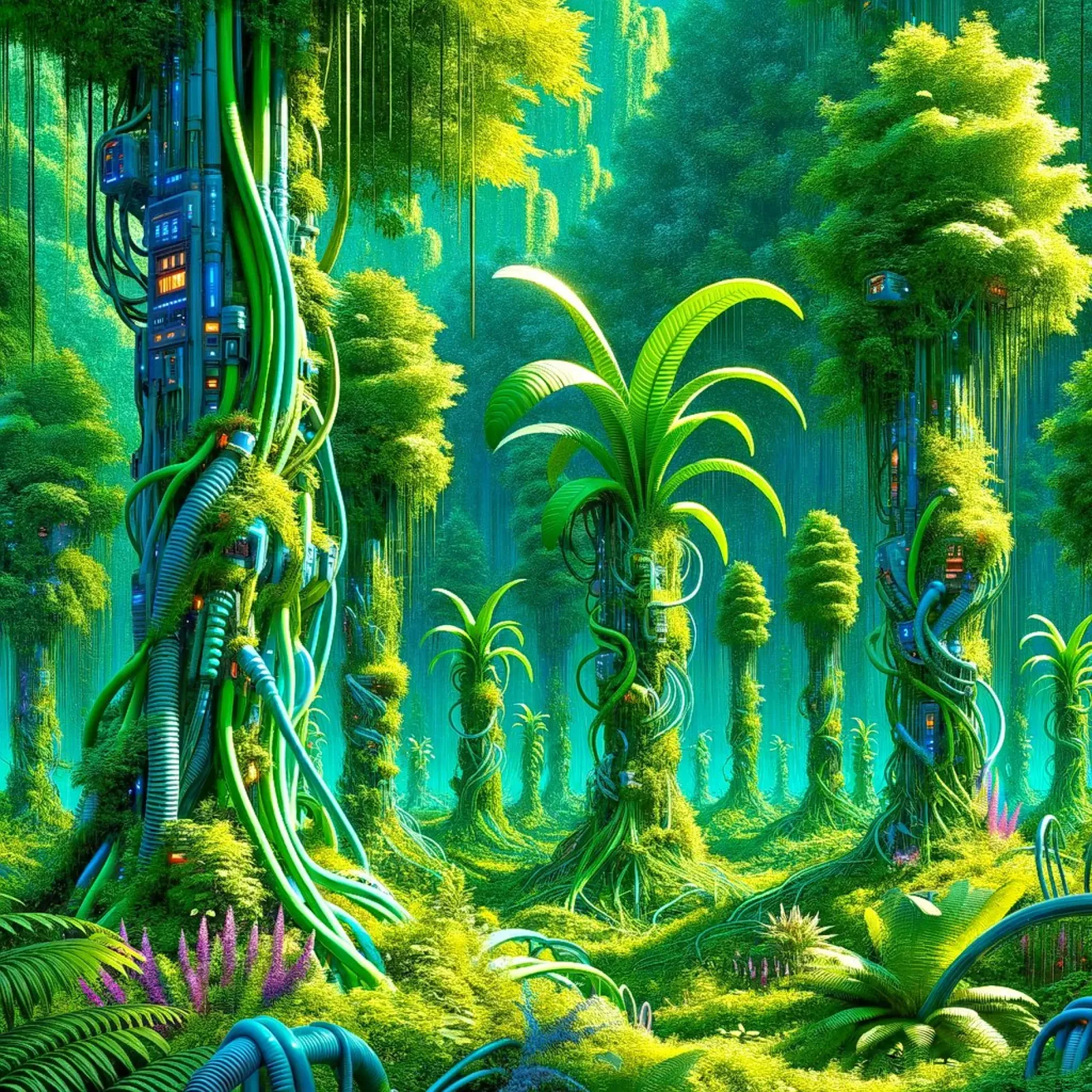 In the Jungle_BTC pellicola backlit da Crypto_Jungle