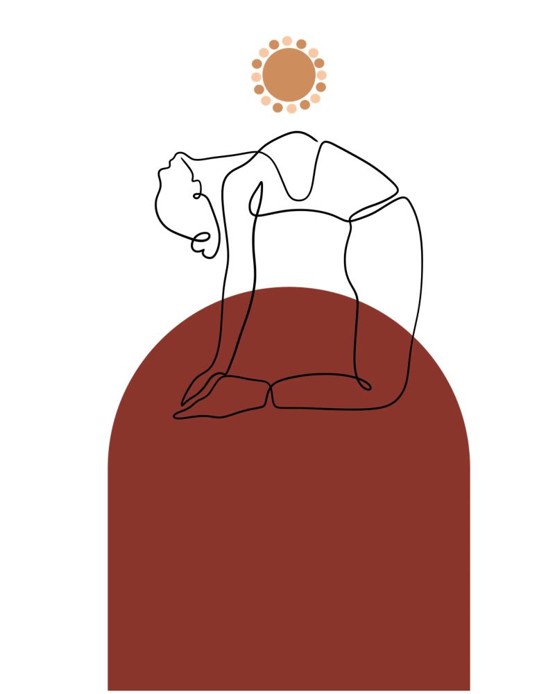 Minimalistischer Boho-Sport Poster von YSV MINIMALIST