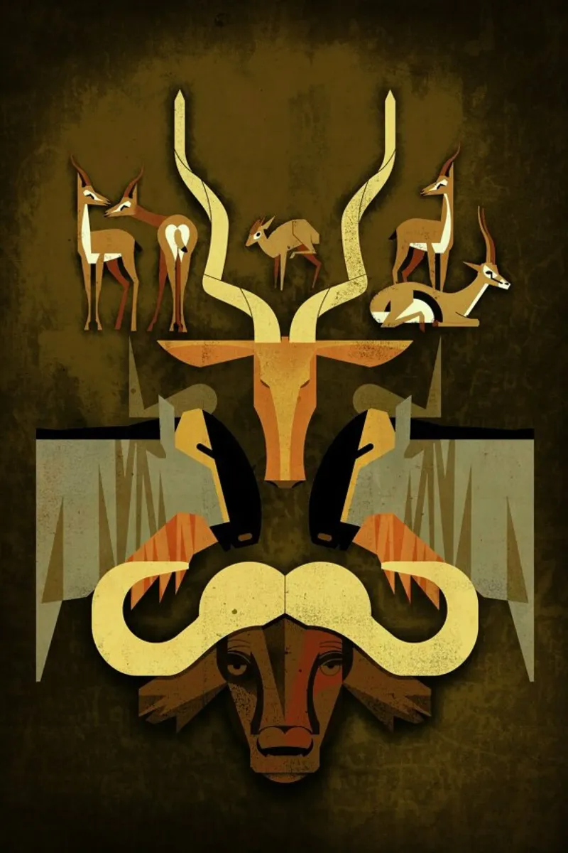 Horns and Hoofs pellicola backlit da Dieter Braun