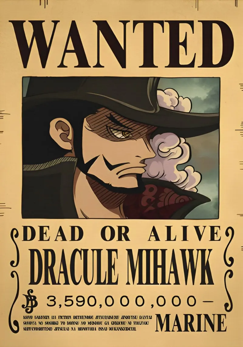 Dracule Mihawk alluminio dibond da CreativeStudio