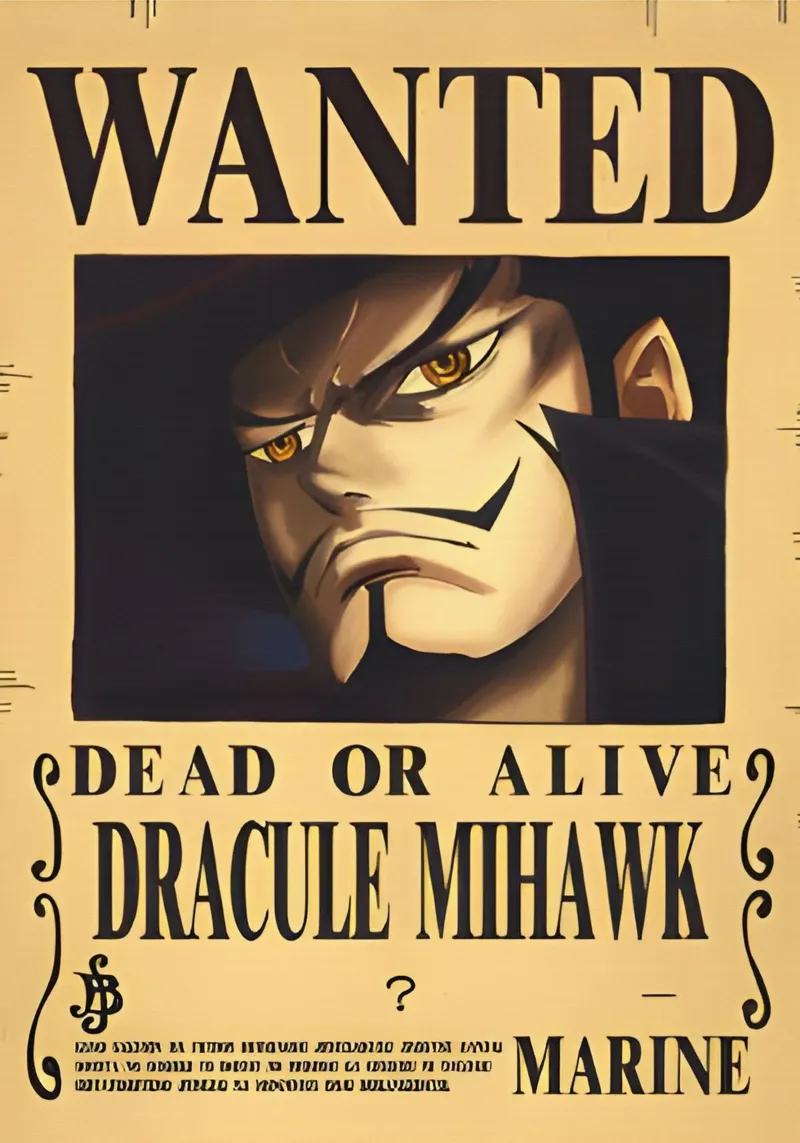 Dracule Mihawk pellicola backlit da CreativeStudio