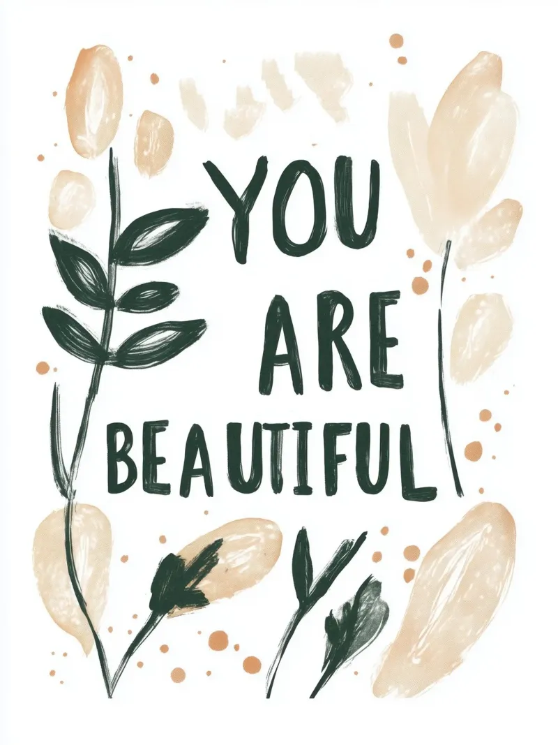 You Are beautiful No 2 pellicola backlit da treechild