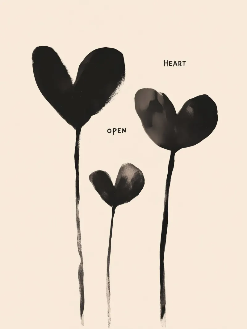 Heart Open plexiglass da treechild