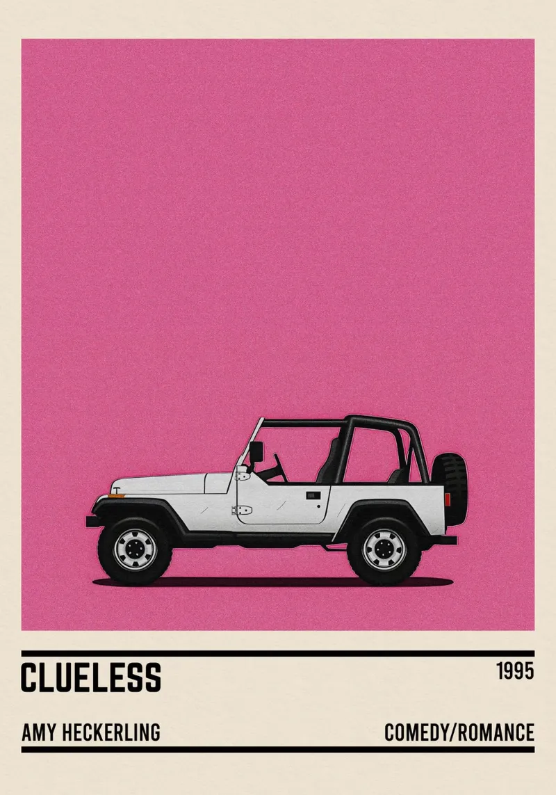 Clueless movie car poster da TheArtstudio